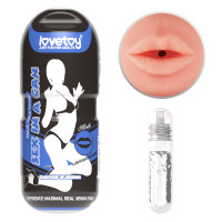 Мастурбатор LoveToy Sex In A Can Mouth Lotus Tunnel