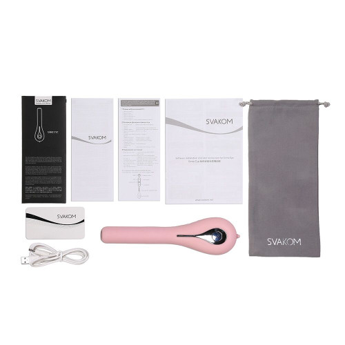 Вібратор Svakom Siime Eye Pale Pink