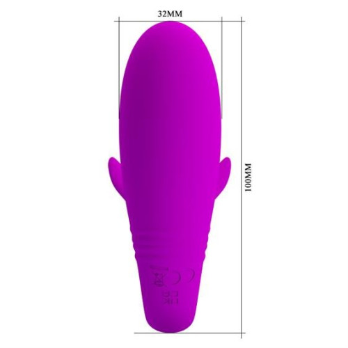 Вібратор Pretty Love Jayleen Stimulator Purple (App)