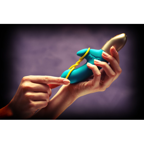 Вибратор Fun Factory Amorino Бирюзовый