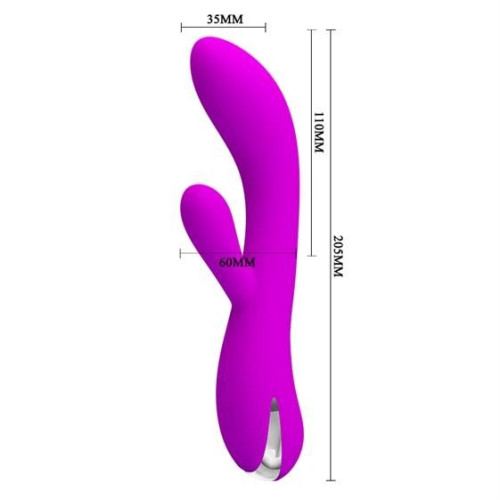 Вибратор Pretty Love Wilbur Vibrator Pink With Heating