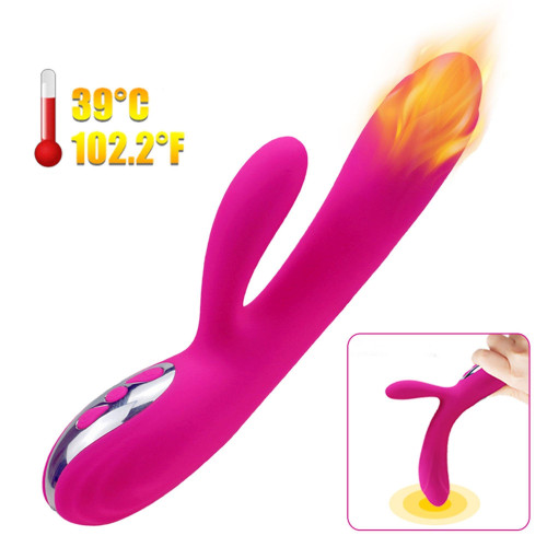 Вібратор B - Series Lyla Joker Heating Double Vibrating Massage Stick Fuchsia