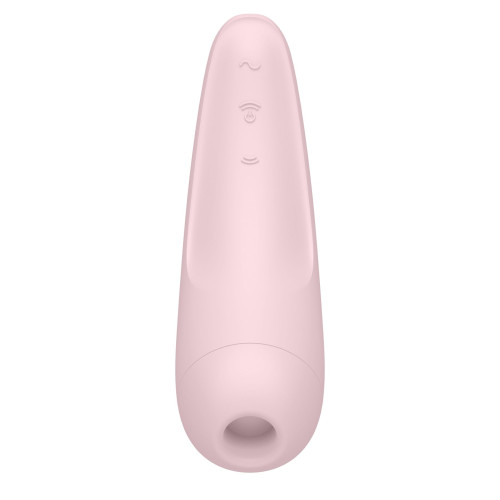 Вакуумный клиторальный стимулятор Satisfyer Curvy 2+ Розовый