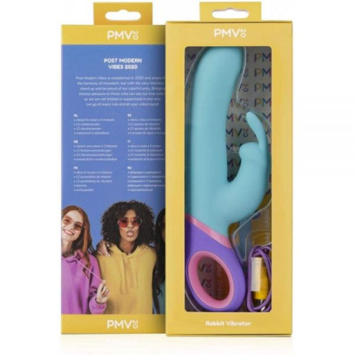 Вібромасажер кролик з обертовою головкою Pmv20 Meta