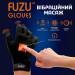 Виброперчатка (правая) FUZU Gloves Vibrating Massage Right Hand, 11 режимов