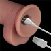 Реалістичний вібратор LoveToy Vibrating Sliding Skin Pro II Dual Layer Silicone Dong 8.5 Flesh