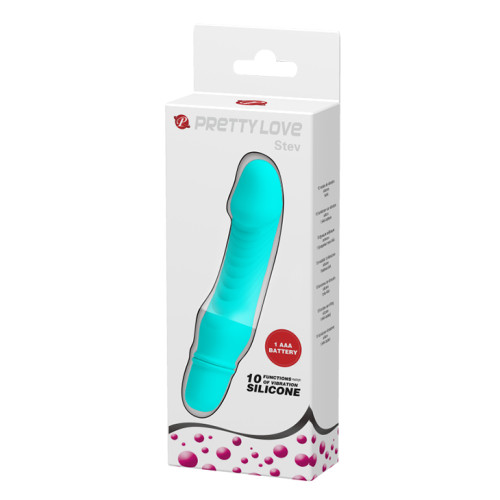 Вибратор Pretty Love Stev Vibrator Blue