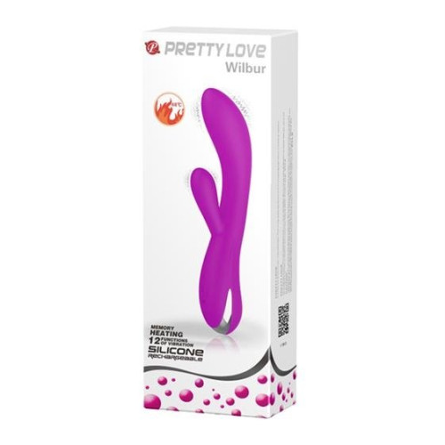 Вибратор Pretty Love Wilbur Vibrator Pink With Heating