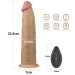 Вибратор LoveToy DualLoveToyLayered Silicone Rotator 9 Flesh