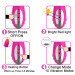 Вібратор B - Series Lyla Joker Heating Double Vibrating Massage Stick Fuchsia