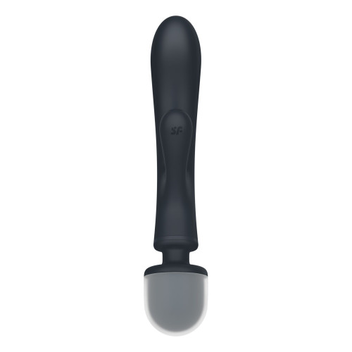 Вібратор-кролик з вібромасажером Satisfyer Triple Lover Grey, 3 мотори