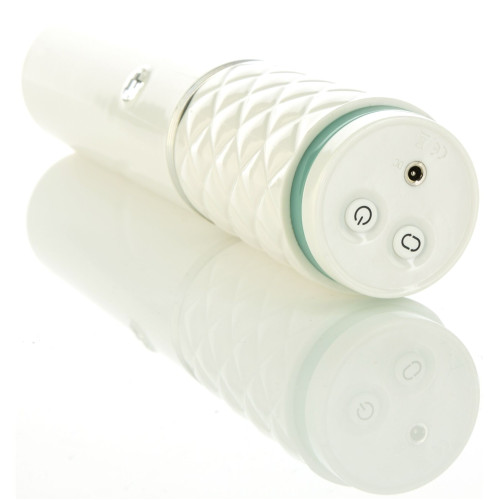 Роскошный вибратор-пульсатор с присоской Pillow Talk Feisty Thrusting Vibrator Бирюзовый