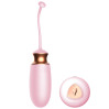 Виброяйцо B - Series Fox Vibrating Silicone Love Egg, USB, 10 Function, Heating, Voice Control Pink