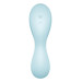 Вакуумний смарт-стимулятор із вібрацією Satisfyer Curvy Trinity 5 (Blue), керування зі смартфона