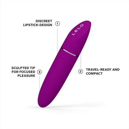 Шикарная вибропуля LELO Mia 3 Deep Rose