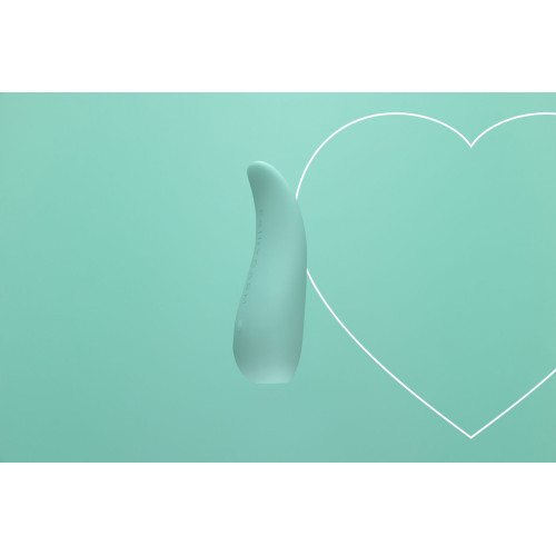 Вибратор-язычок FairyGasm ThrillLeaf green