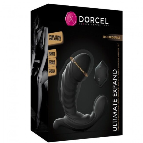 Універсальний вібратор з стволом, що надувається Marc Dorcel ULTIMATE EXPAND