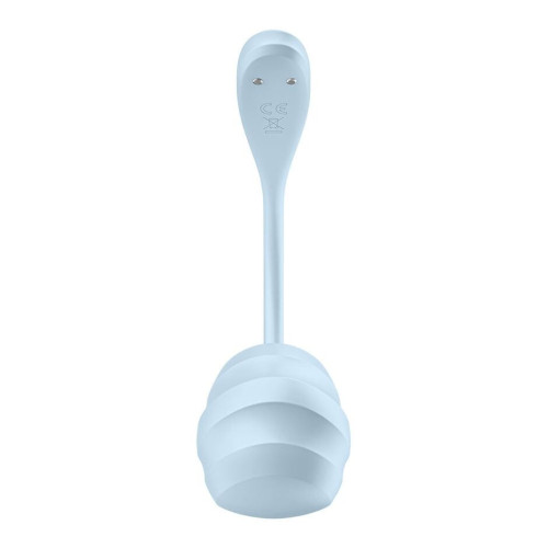 Смарт-виброейте Satisfyer Smooth Petal Connect App Light Blue