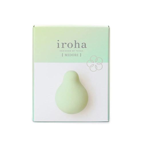 Минивибратор IROHA MIDORI Green, для ласки и массажа, 5 режимов, перезаряжаемый