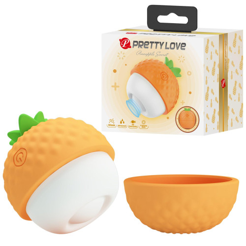 Клиторальный стимулятор Pretty Love Pineapple Secret Orange