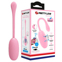 Віброяйце Pretty Love Doreen Electric Shock Egg Pink (App)