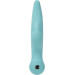 Вібратор-кролик Touch by SWAN - Trio Teal, сенсорне керування, ротація, діаметр 3,8 см