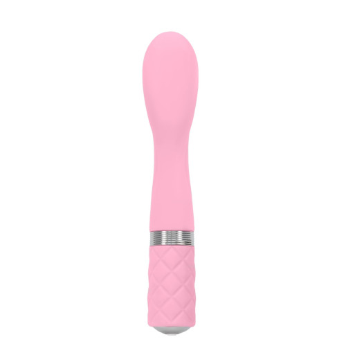 Розкішний вібратор PILLOW TALK Sassy із кристалом Сваровськи Рожевий