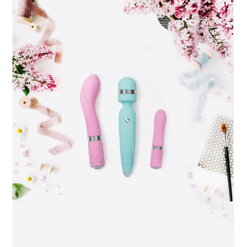 Розкішний вібратор PILLOW TALK Sassy із кристалом Сваровськи Рожевий