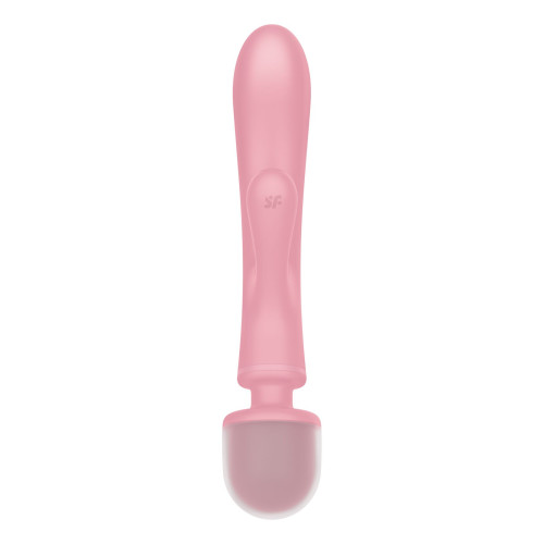 Вибратор-кролик с вибромассажером Satisfyer Triple Lover Pink, 3 мотора
