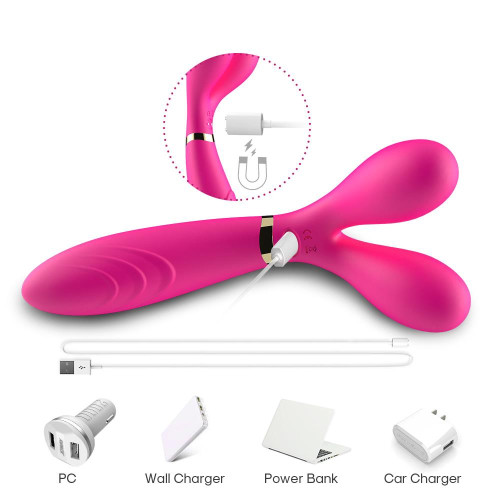 Вібратор B - Series Joy Y-Wand Pink