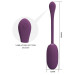 Виброяйцо Pretty Love Doreen Electric Shock Egg Plum (App)