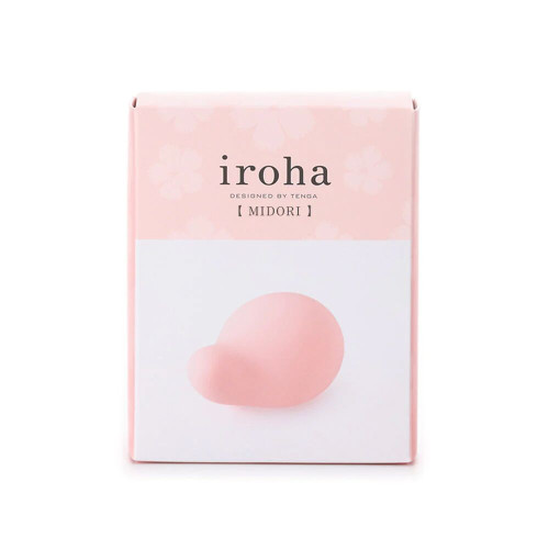 Минивибратор IROHA MIDORI Pink, для ласки и массажа, 5 режимов, перезаряжаемый