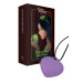 Минивибратор «Сердечко» FairyGasm PleasureStone violet, 9 режимов, на шнурке