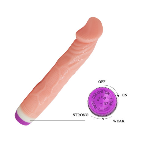 Реалистичный Вибратор LyBaile Vibrator PVC Material Телесный