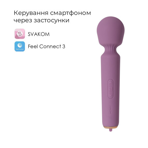 Интерактивный минивибромассажер Svakom Mini Emma Neo, 5+1 режим, 10 уровней интенсивности