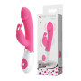 Вібратор LyBaile Gene-Silicone Vibrator Рожевий