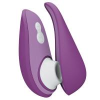 Вакуумный клиторальный стимулятор Womanizer Liberty 2 Purple, 8 режимов, магнитная крышечка