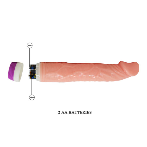 Реалистичный Вибратор LyBaile Vibrator PVC Material Телесный