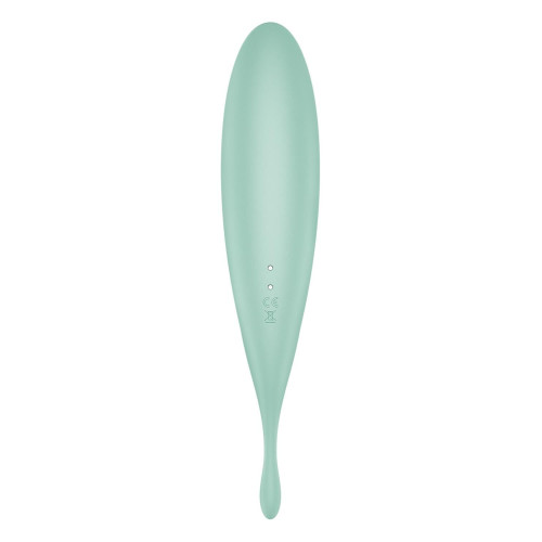 Смарт-вибратор для клитора с вакуумной стимуляцией Satisfyer Twirling Pro+ Mint