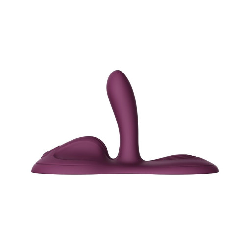 Sit-on-top смарт-вибратор Zalo – Flora Smart Vibrating Pad Velvet Purple, 9 моторов