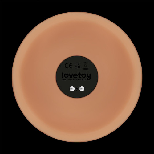Реалістичний вібратор LoveToy Vibrating Power Basics Cock 10