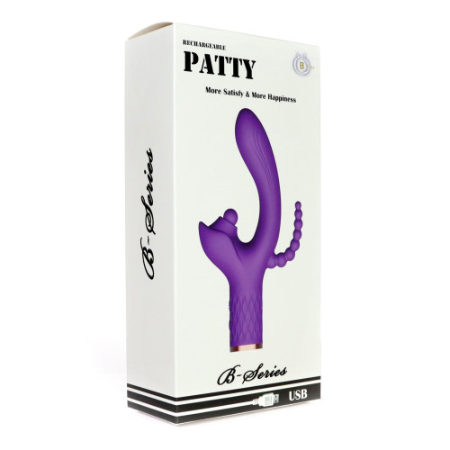 Вибратор B - Series Power Patty, 7 Vibration Functions, 7 Ball Tapping, USB