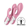 Надувной вибратор-кролик Satisfyer Air Pump Bunny 2