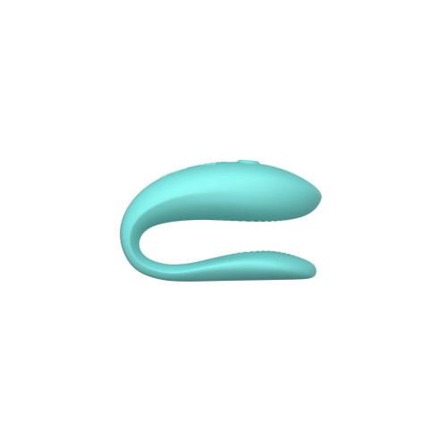 Смарт-вибратор для пар We-Vibe Sync Lite Aqua, 10 виброрежимов, можно совмещать с проникающим сексом