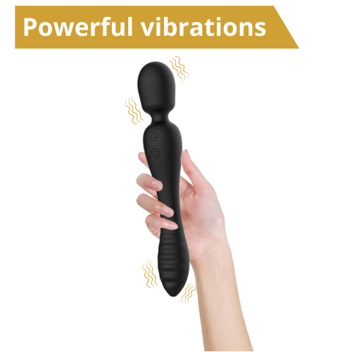 Вібратор Erospace Sweet Play Wand & Vibrator 2in1 A8