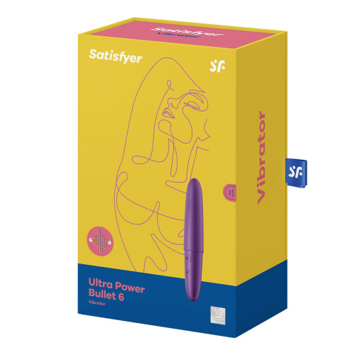 Мінівібратор Satisfyer Ultra Power Bullet 6 Фіолетовий