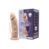 Фаллоимитатор с вибрацией SilexD Henry Vibro Flesh (MODEL 2 size 7in) + LRS, диаметр 4,4 см