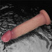 Реалістичний вібратор LoveToy Vibrating Sliding Skin Pro II Dual Layer Silicone Dong 9 Flesh