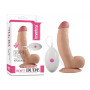 Вібратор LoveToy The Ultra Soft Dude Vibrating 8.5 Тілесний
