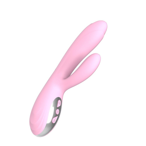Вібратор B - Series Lyla Joker Heating Double Vibrating Massage Stick Pink